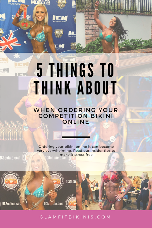 5 tips for ordering a competition bikini online