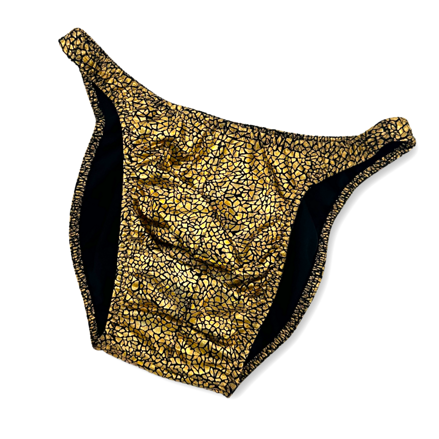 Men's body building posing trunks - Gold