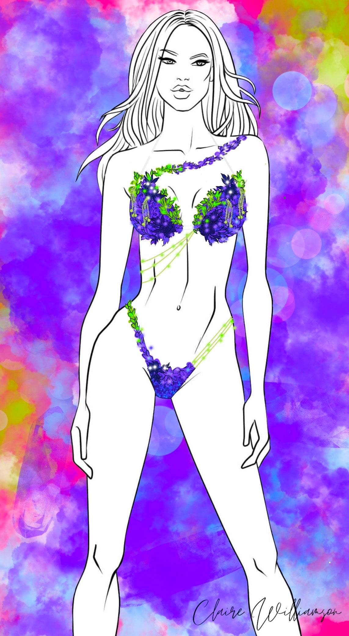 Couture Design - Violet Voltage