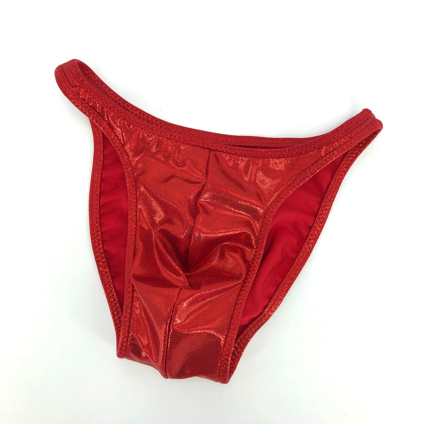 Men's body building posing trunks - Red