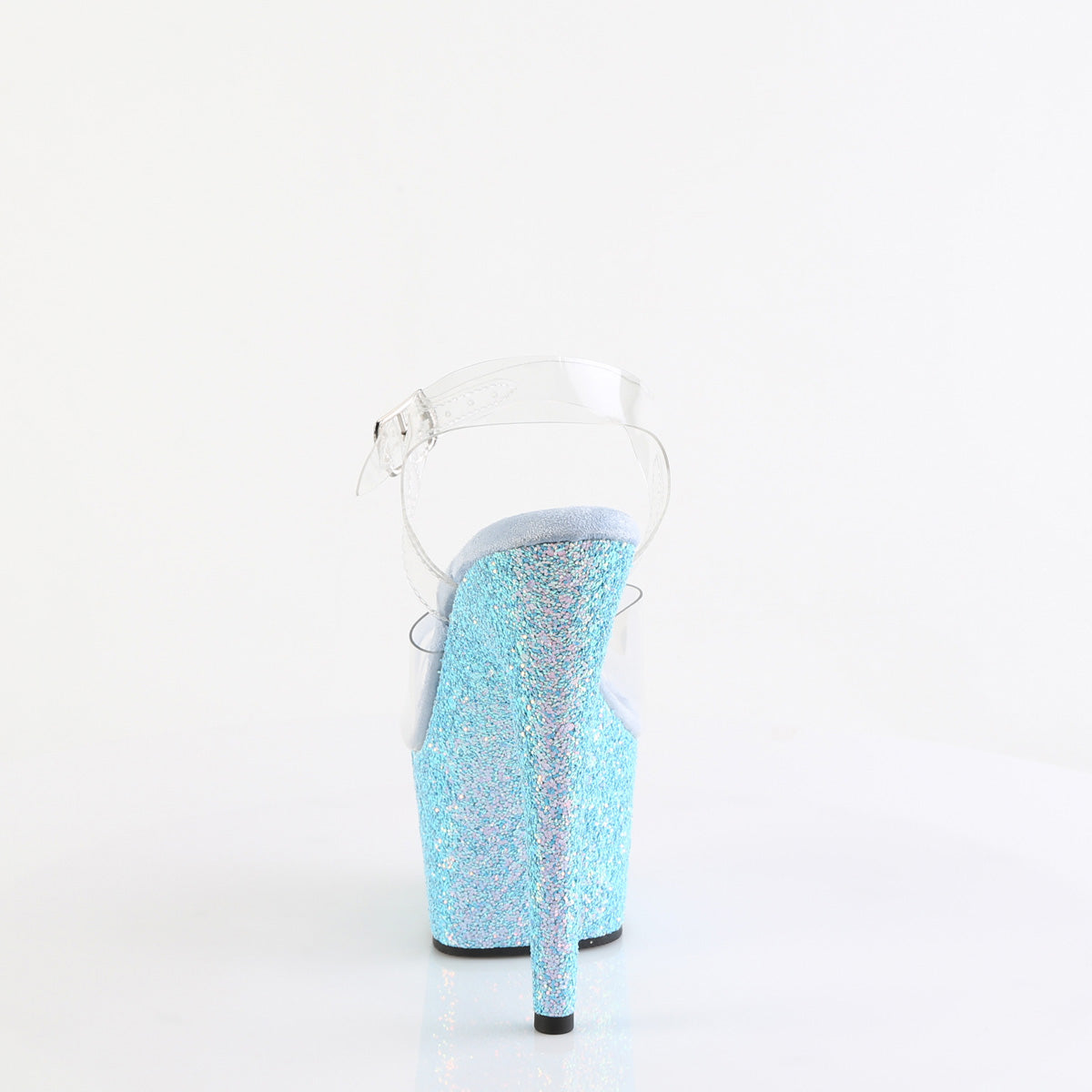 ADORE-708LG Clr/B. Blue Glitter