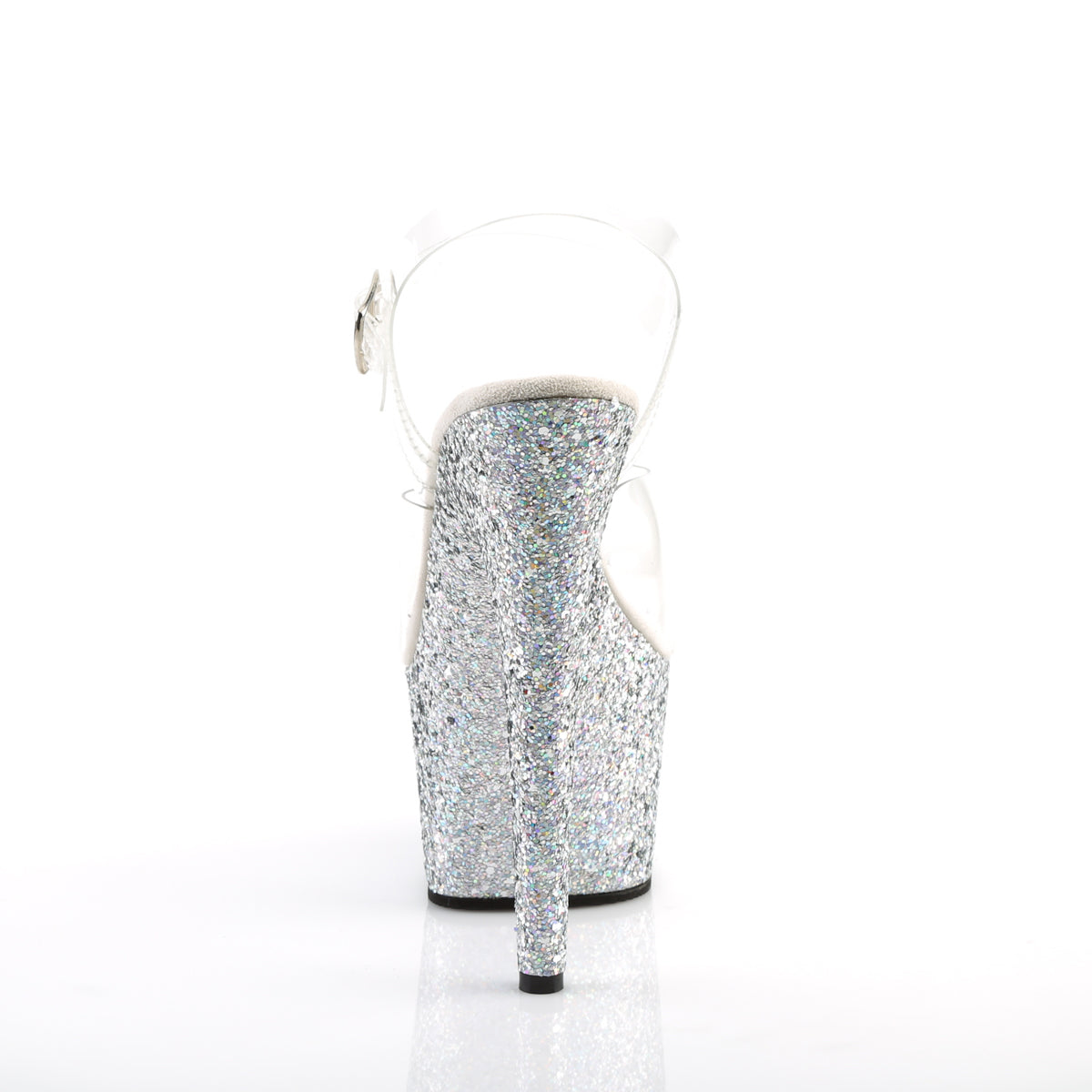 ADORE-708LG Clr/Slv Multi Glitter