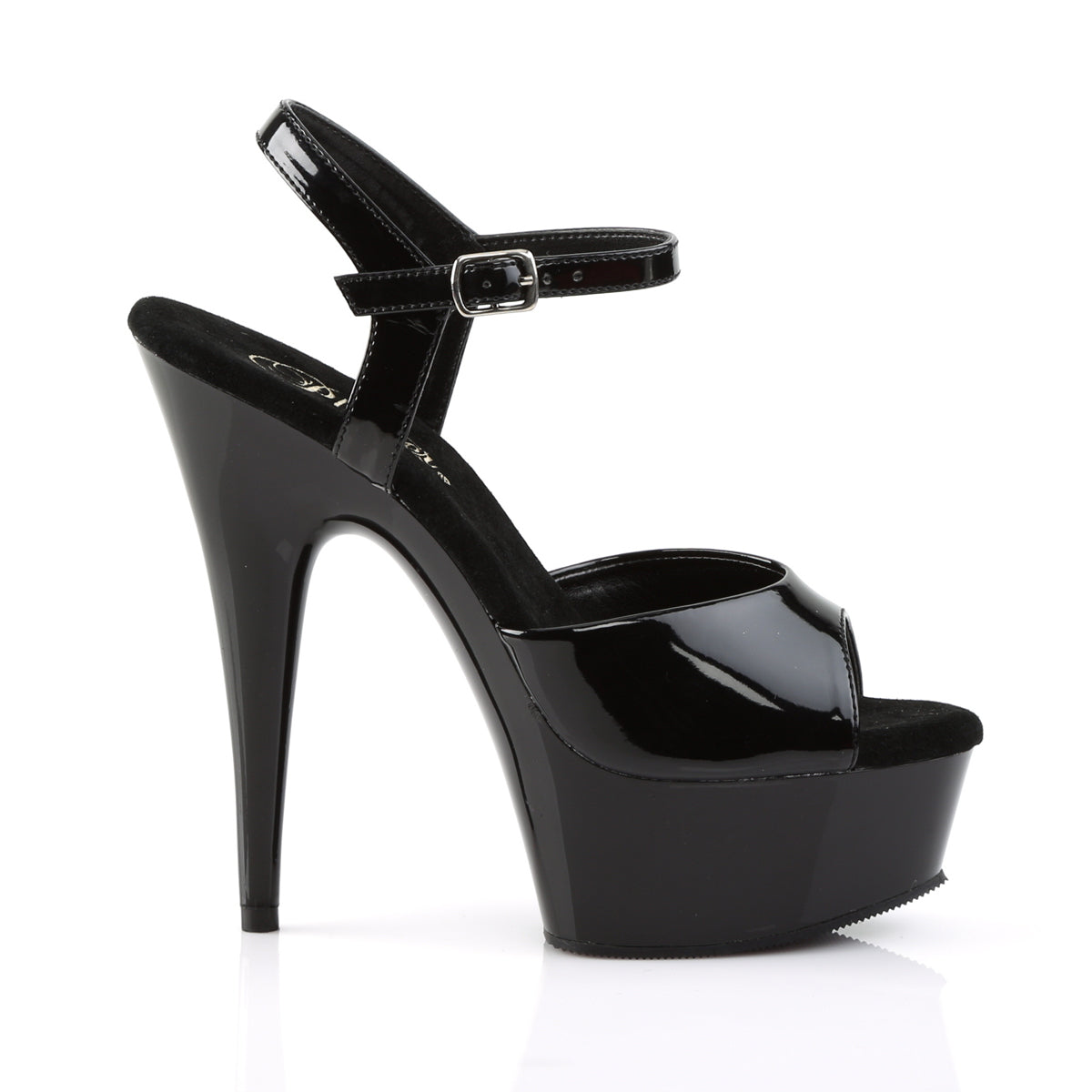 DELIGHT-609 Blk Pat/Blk