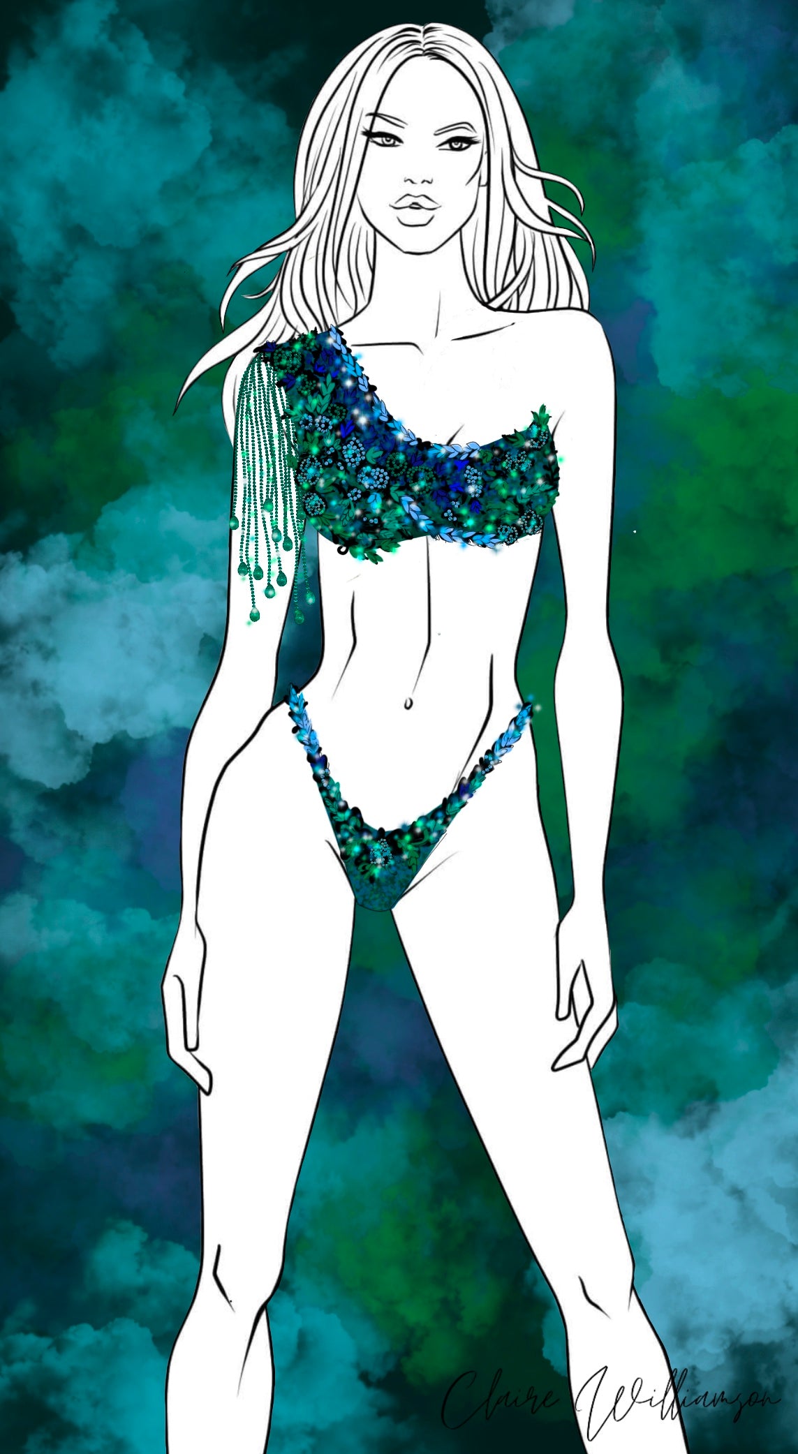 Couture Design - Verde Noir