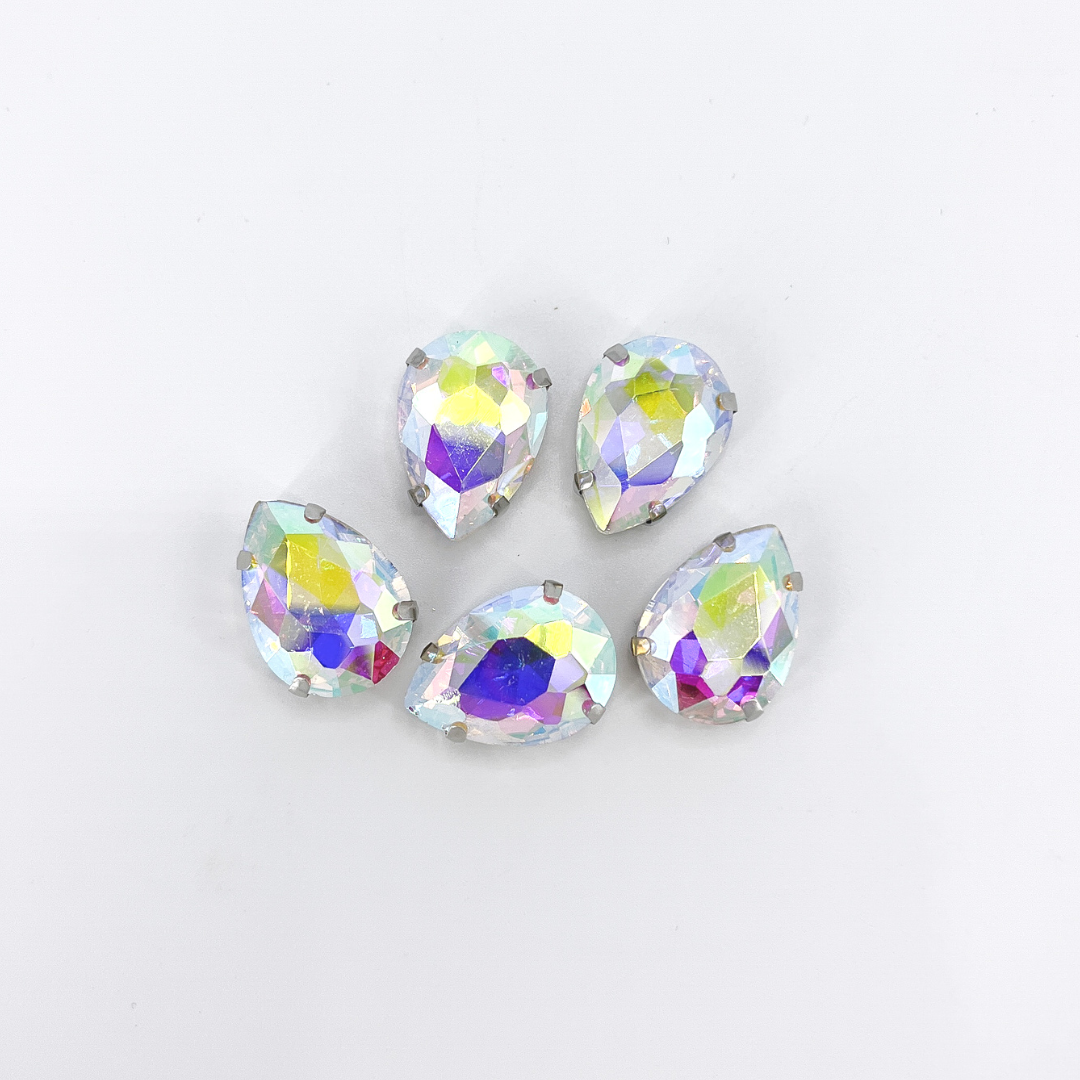 Glass Claw Teardrop - AB