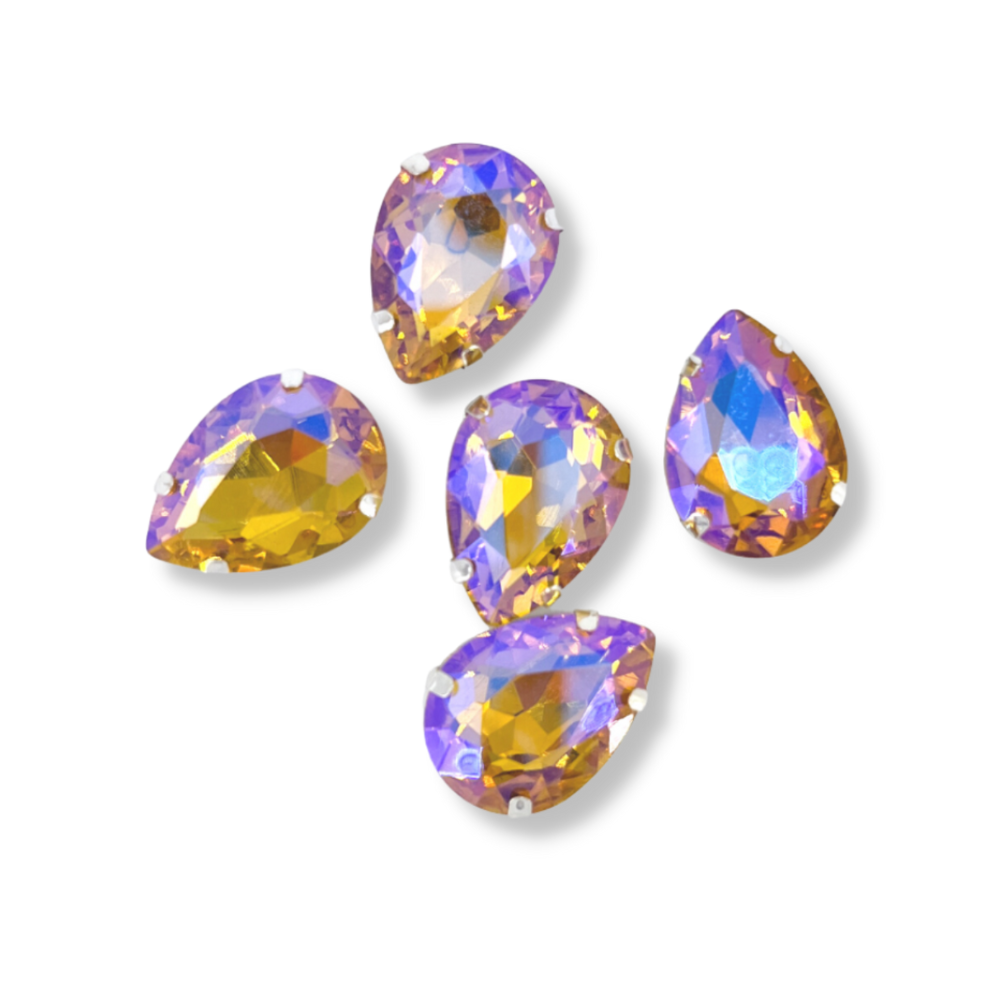 Glass Claw Teardrop - TOPAZ AB