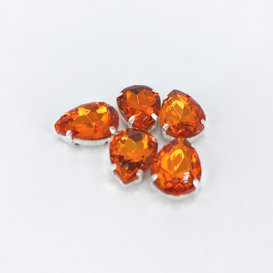 Glass Claw Teardrop - HYACINTH