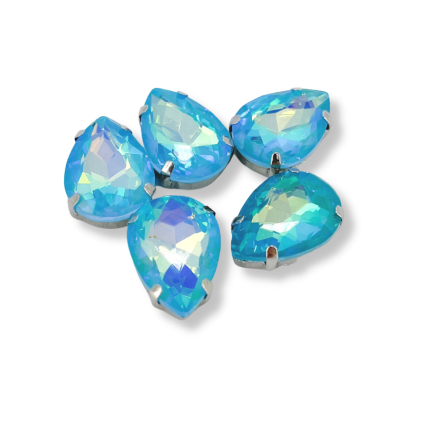 Candy Claw Teardrop - AQUAMARINE AB