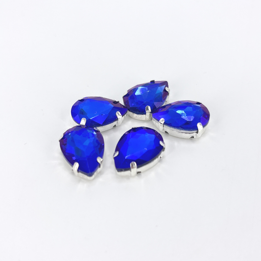 Glass Claw Teardrop - SAPPHIREAB