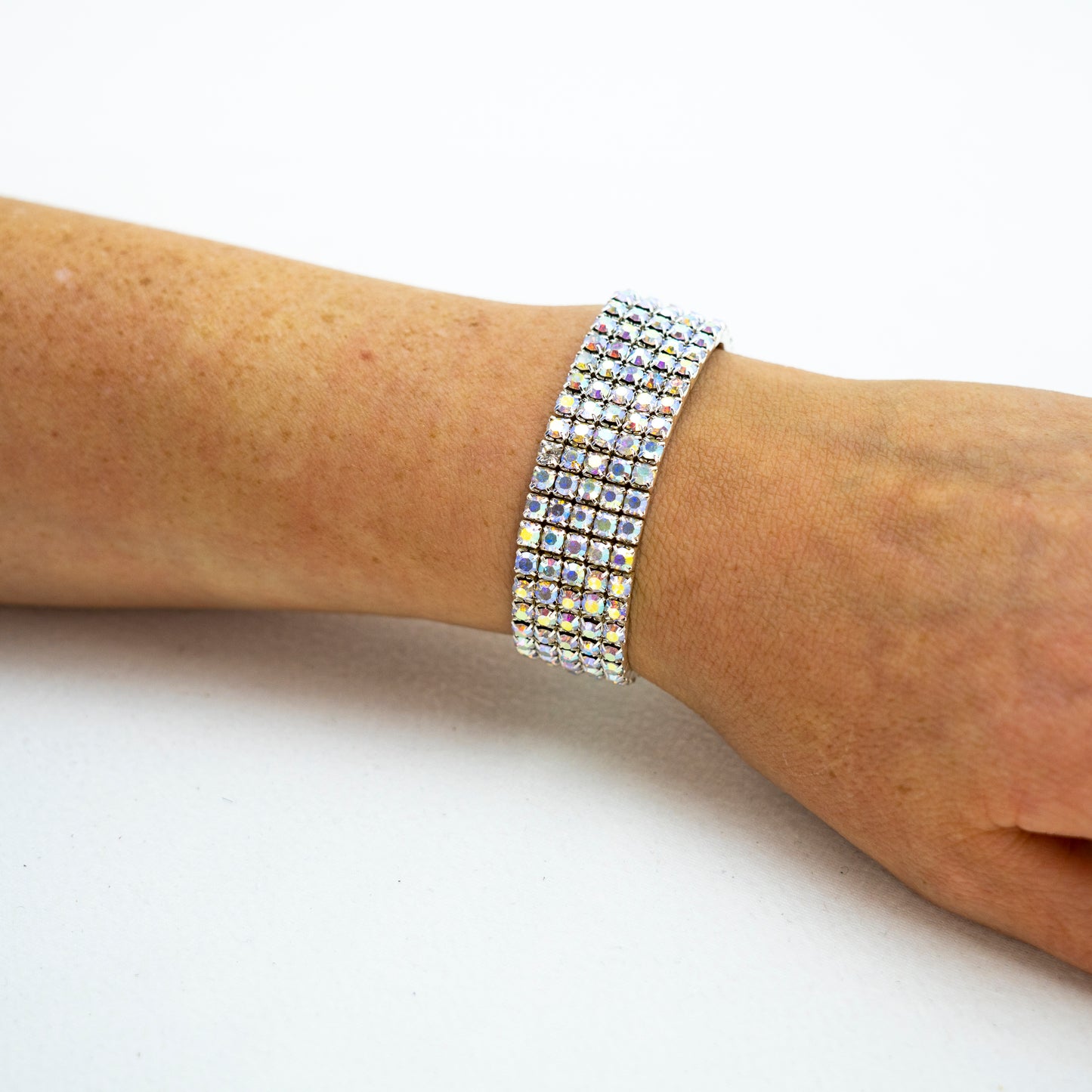 AB rhinestone bracelet bikini competition jewellery