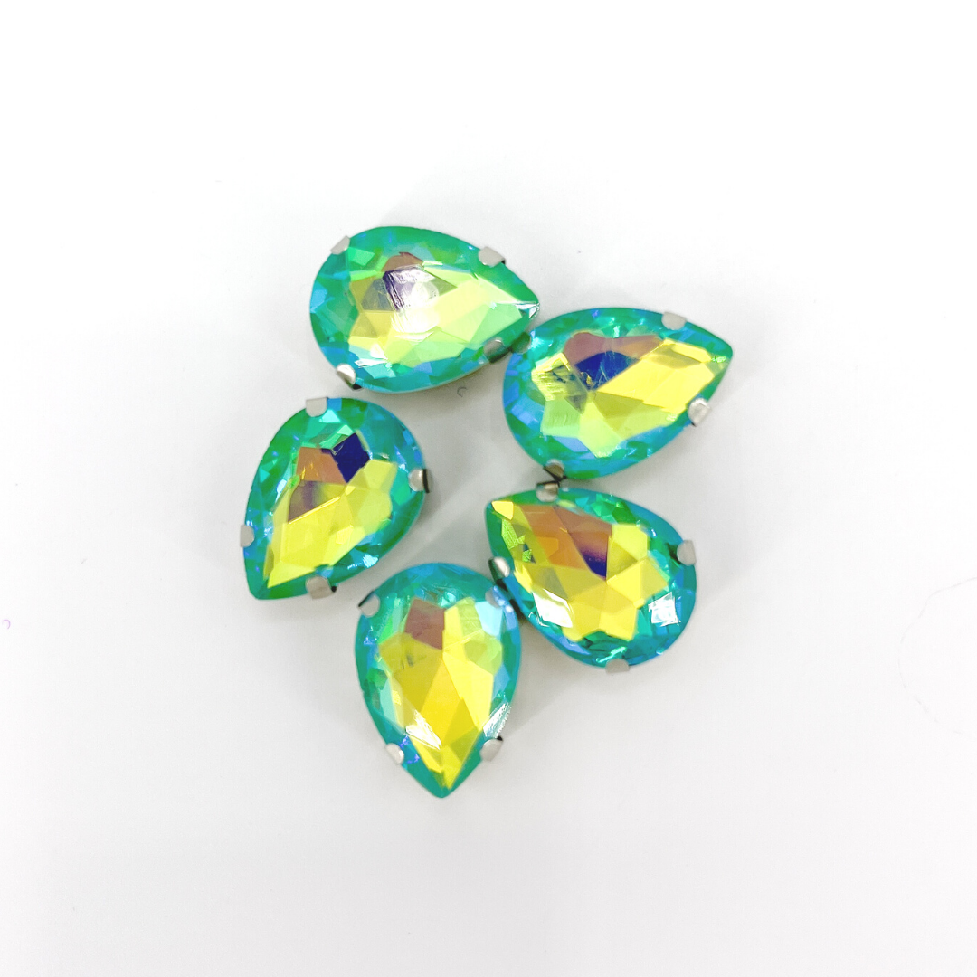 Candy Claw Teardrop - PERIDOT AB
