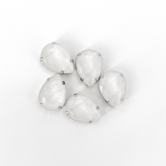 Candy Claw Teardrop - WHITE