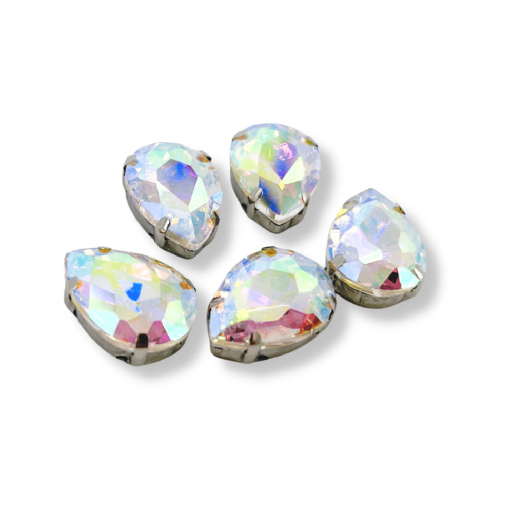 Glass Claw Teardrop - AB