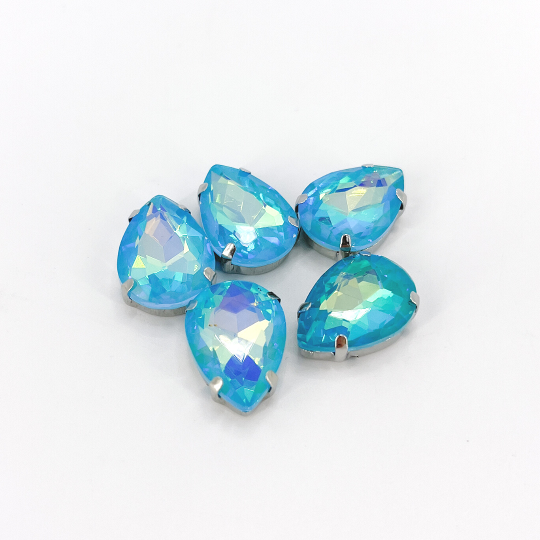 Candy Claw Teardrop - AQUAMARINE AB