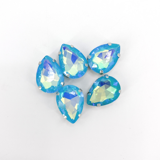 Candy Claw Teardrop - AQUAMARINE AB