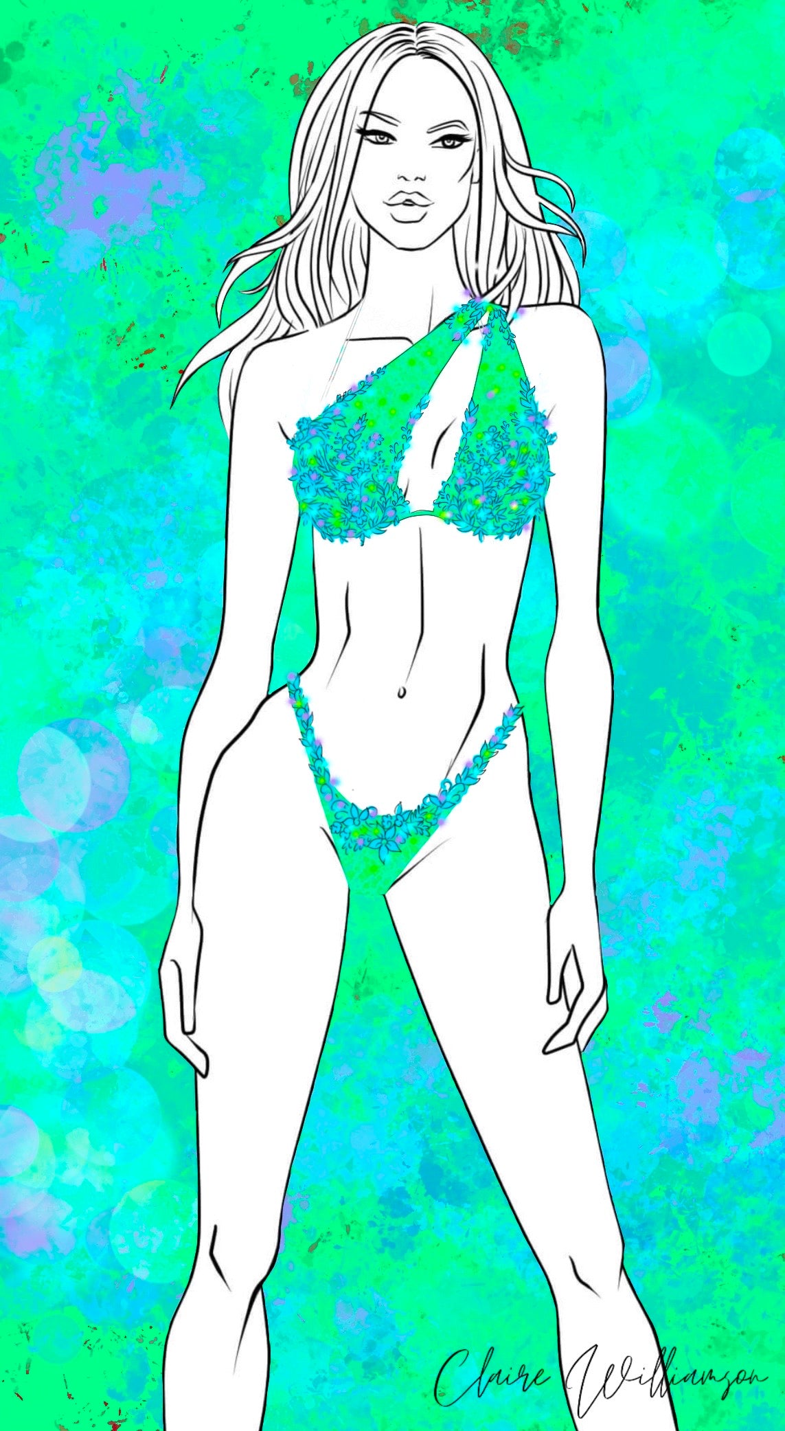 Couture Design - Seafoam