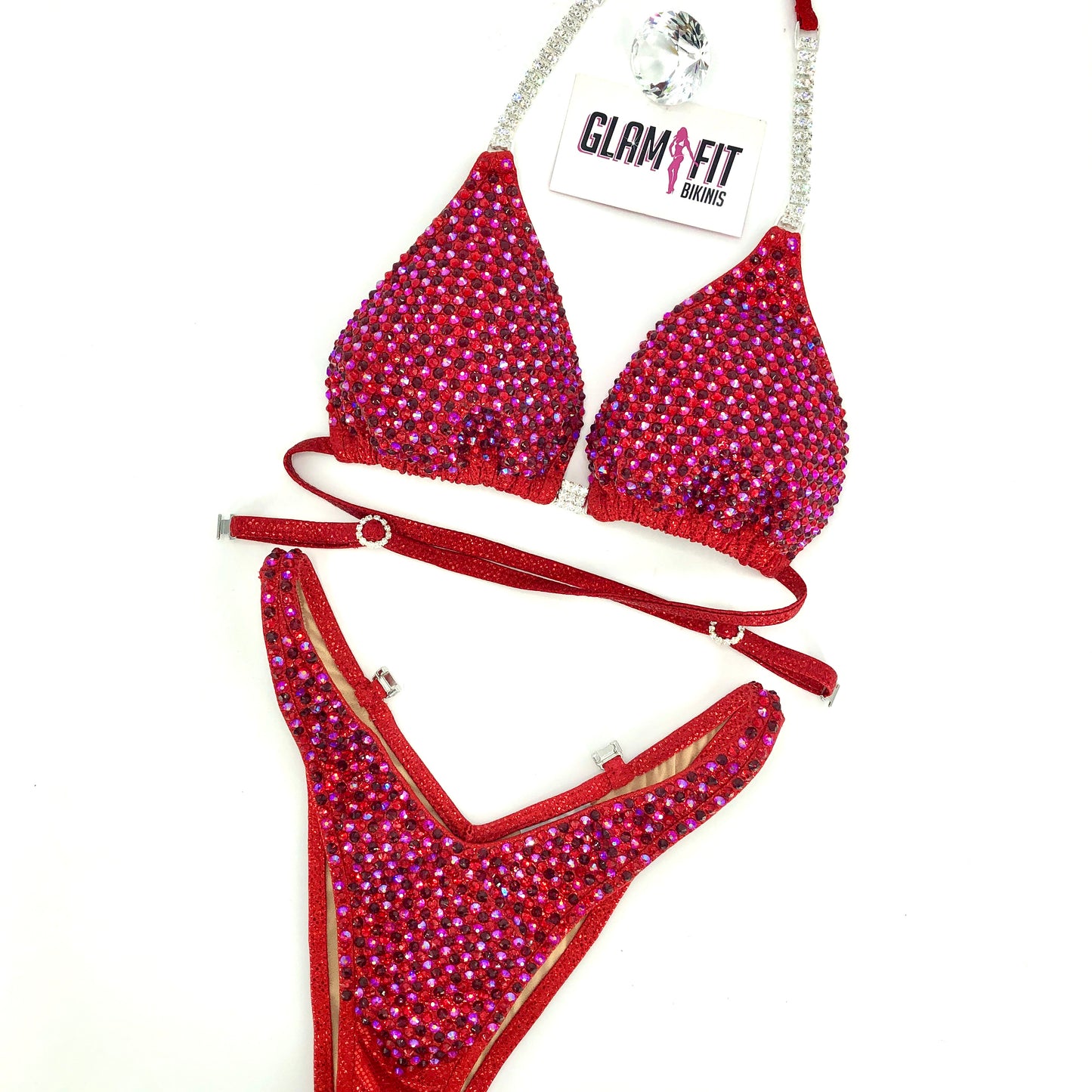Glamazon Multicolour - Red Shimmer