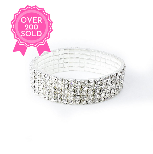 bikini competition jewellery 5 strand bracelet