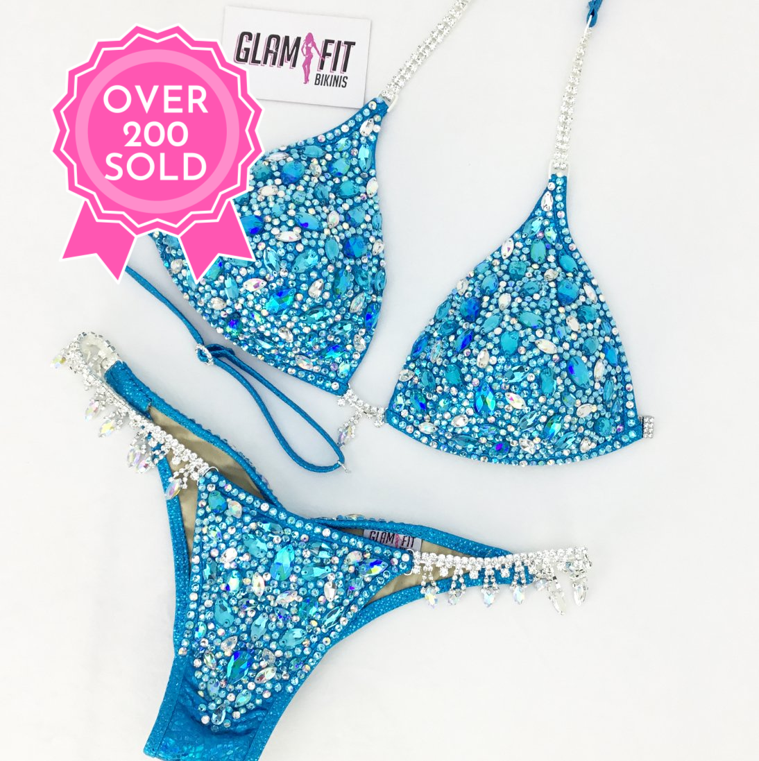 glamfit bikinis figure suit competition bikini ifbb npc icn anb embellished