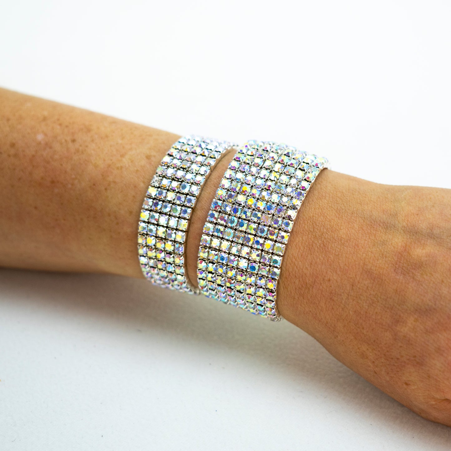 AB rhinestone bracelet bikini competition jewellery