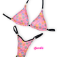 Candy Hearts Posing Bikini - Ready to Ship