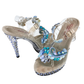 Embellished Heels - Size 8 - Blue