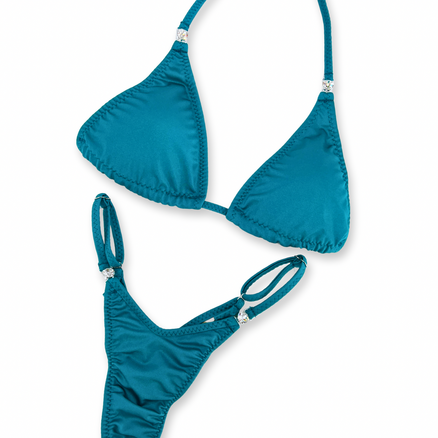 Teal Posing Bikini - Ready to Ship