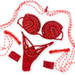 Couture Bikini - Sophie's Red