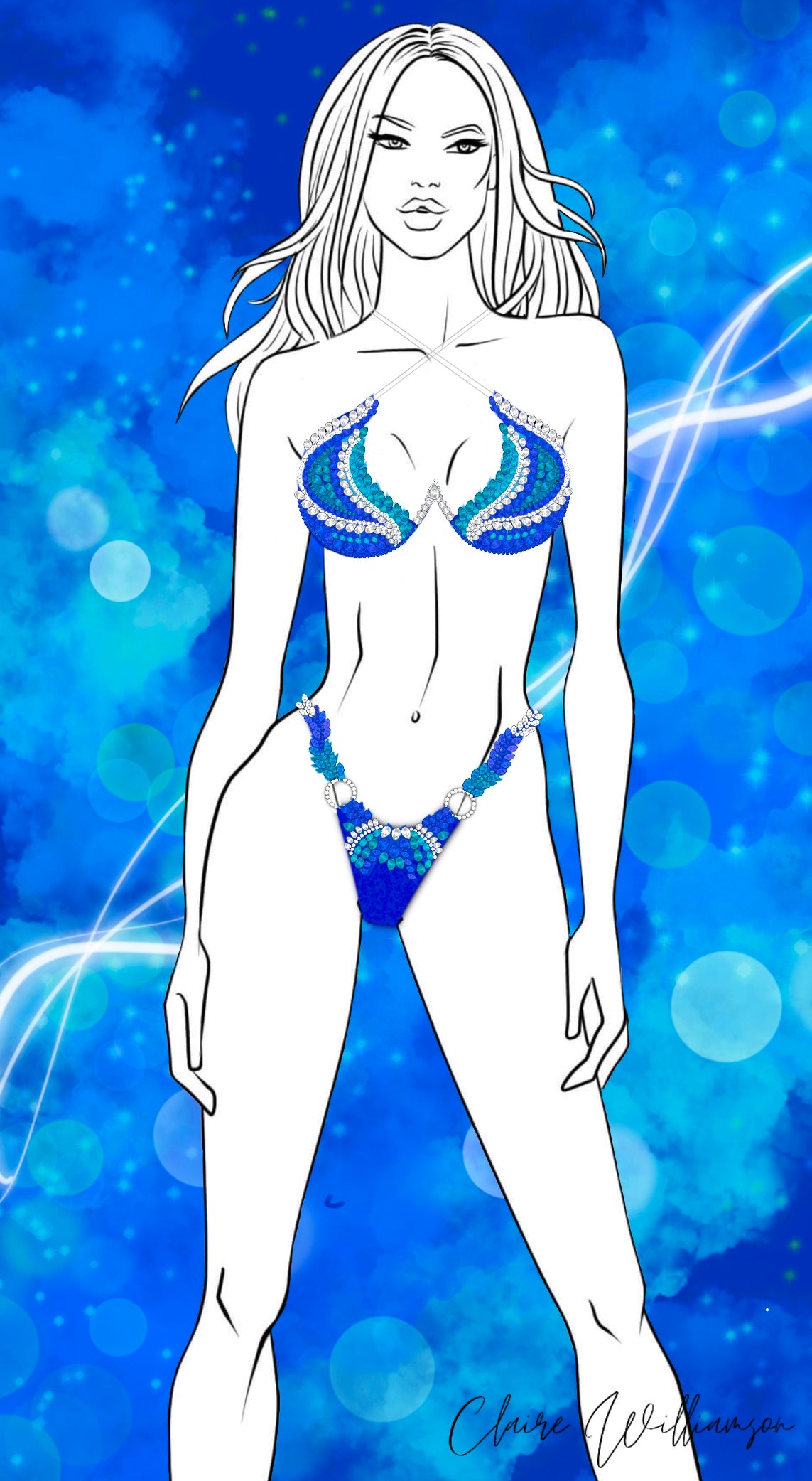 Couture Design - Crystal Tide