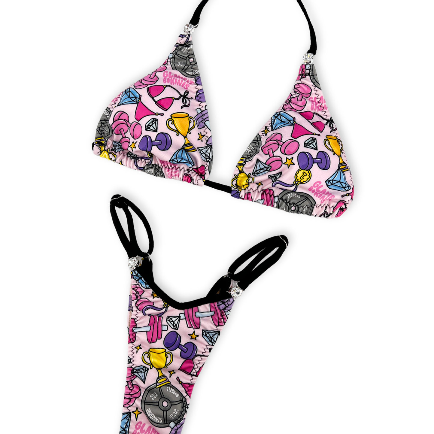 GlamFit Posing Bikini - Ready to Ship