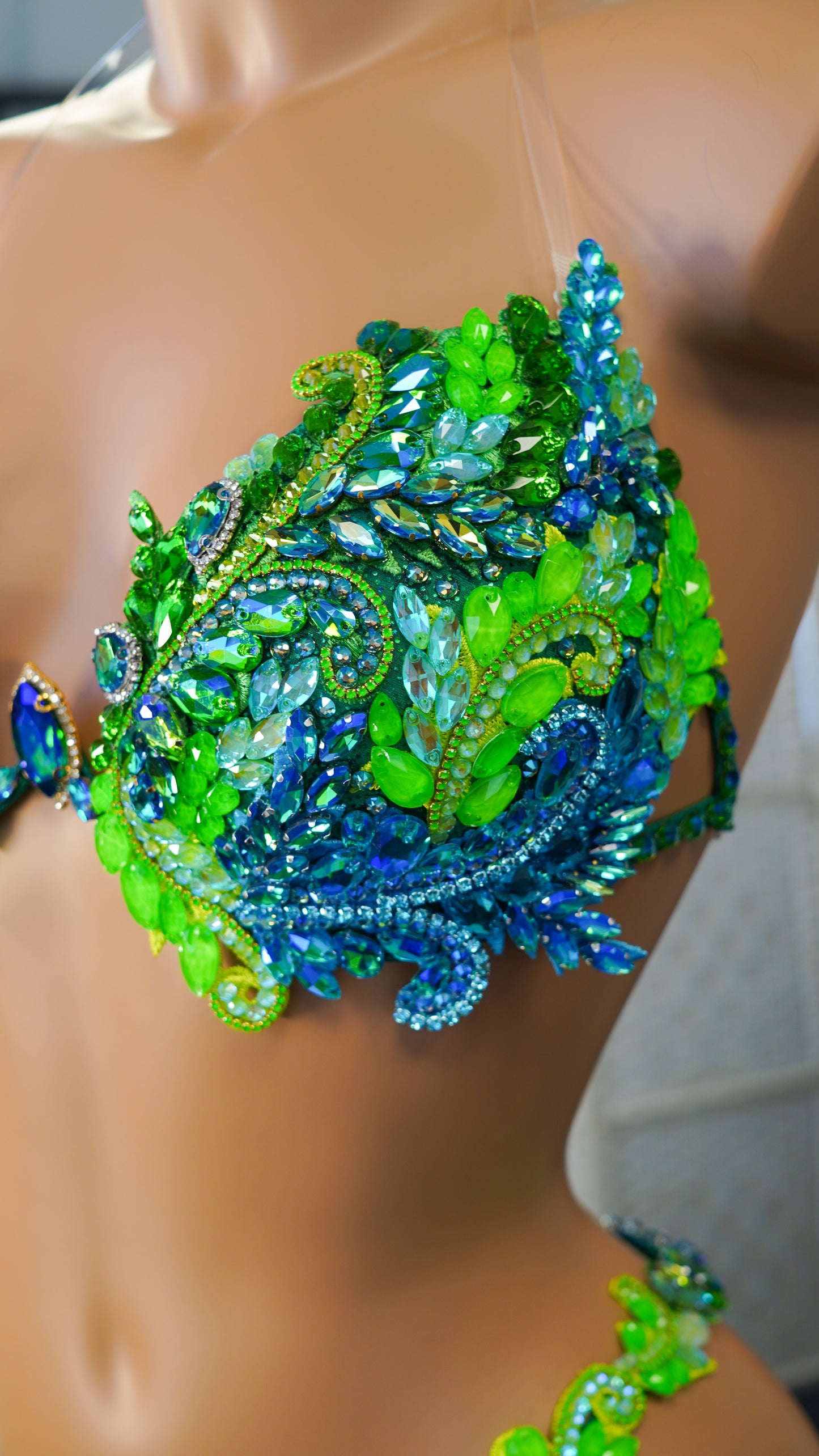 Couture Bikini - Neon Green