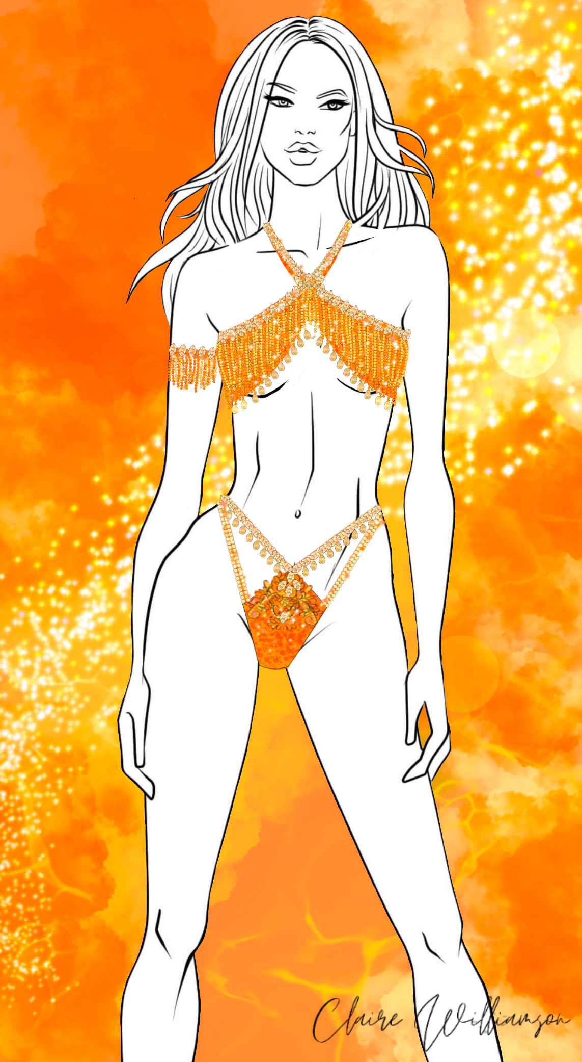 Couture Design - Sunset Dreams