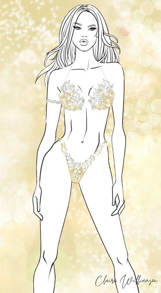 Couture Design - Golden Glow