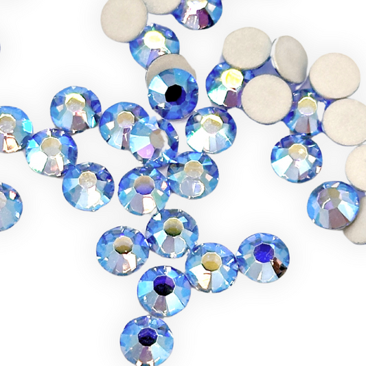 Preciosa Crystal Rhinestone Maxima - Light Sapphire AB