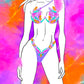 Couture Design - Neon Showgirl