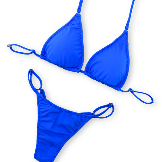 Electric Blue Posing Bikini