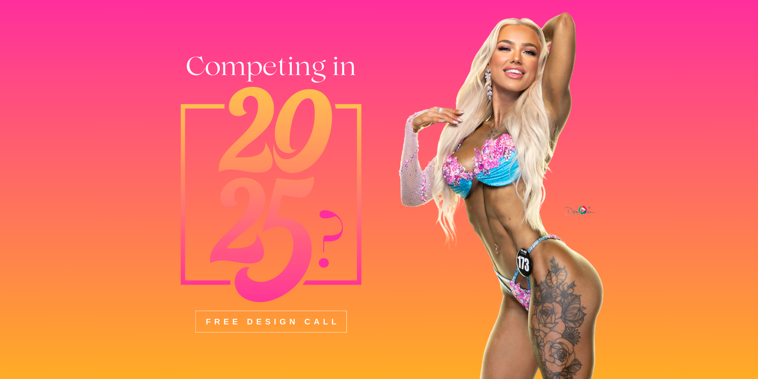 Bikini Competition Suits Fitness Bikinis Bodybuilding Bikinis Aus GlamFit Bikinis