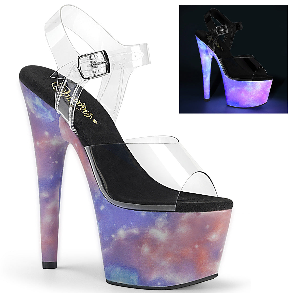 ADORE-708REFL Clr/Purple-Blue Reflective