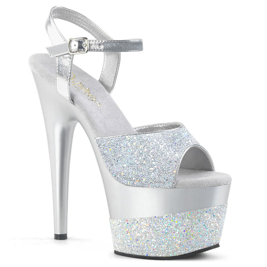 ADORE-709-2G Slv Multi Glitter/Slv Multi Glitter