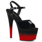 ADORE-709BR-H Blk Pat/Blk-Red