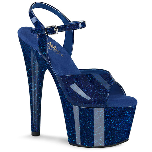 ADORE-709GP Navy Blue Glitter Pat/M