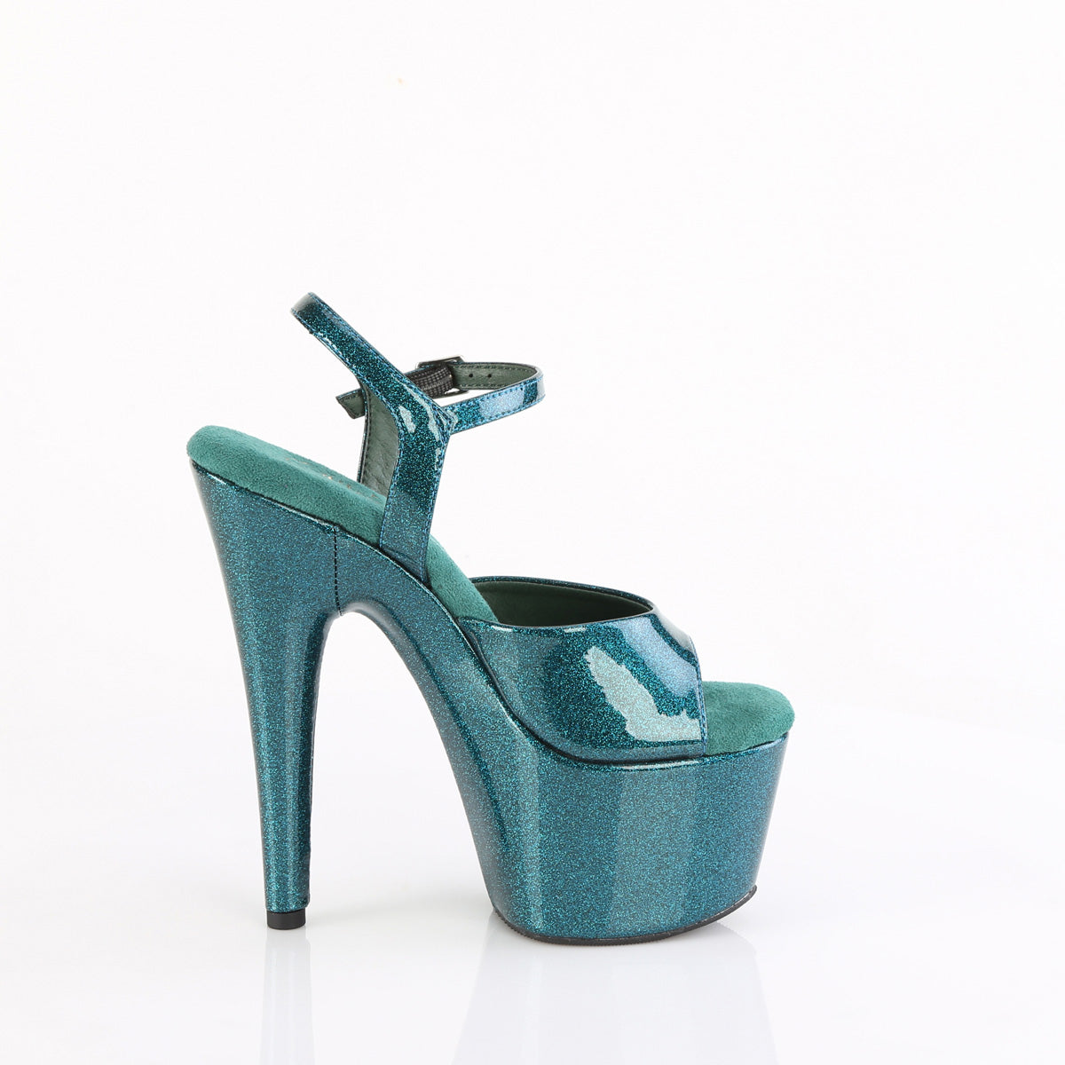 ADORE-709GP Teal Glitter Pat/M