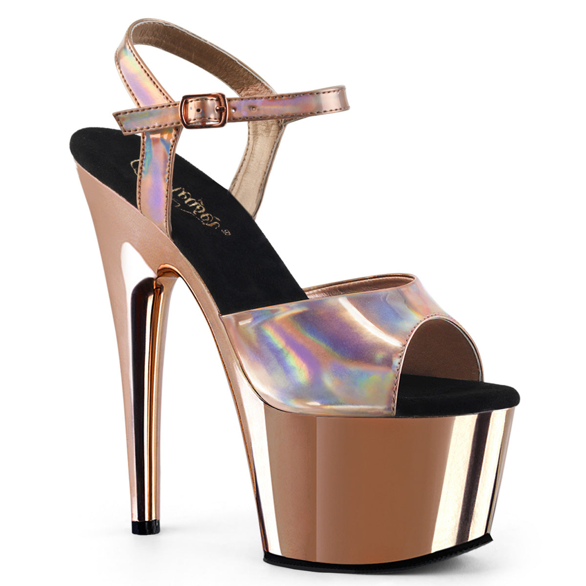 ADORE-709HGCH Rose Gold Hologram/Rose Gold Chrome