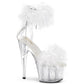 ADORE-724F Clr-Wht Fur/Wht Fur