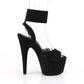 ADORE-791FS Blk Faux Suede/Blk Faux Suede