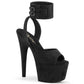 ADORE-791FS Blk Faux Suede/Blk Faux Suede