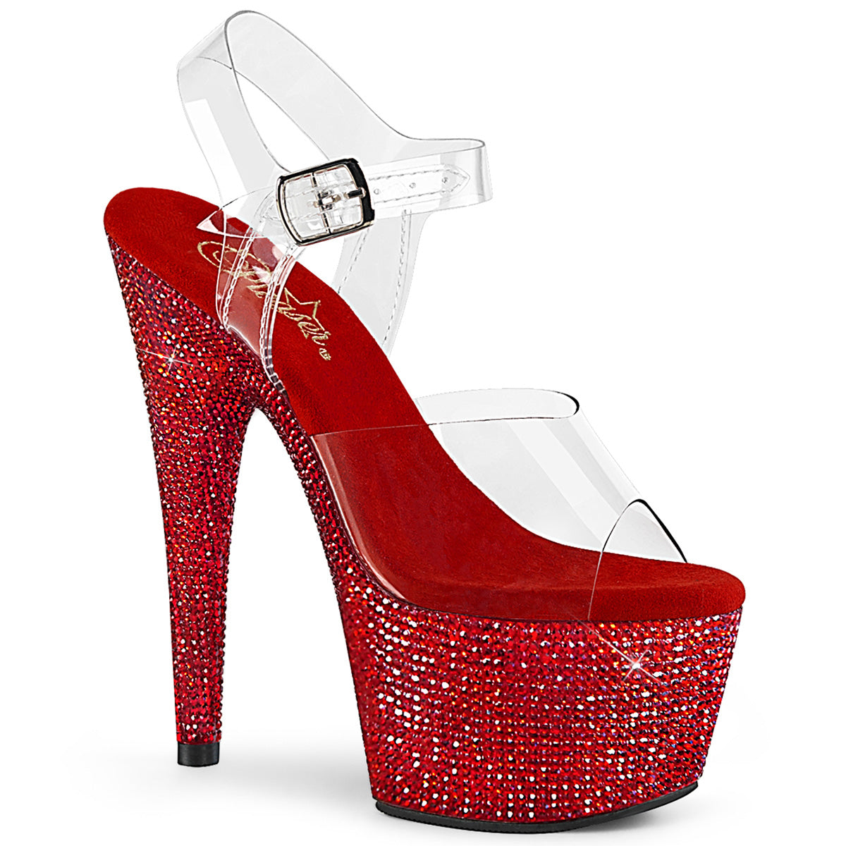 BEJEWELED-708DM Clr/Red RS