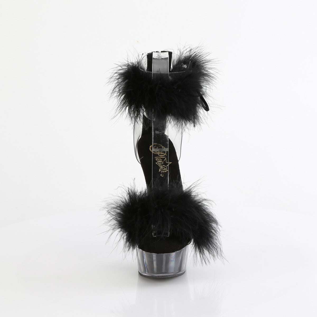 DELIGHT-624F Clr-Blk Fur/M