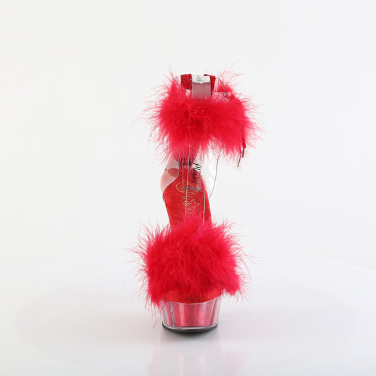 DELIGHT-624F Clr-Red Fur/M