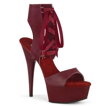 DELIGHT-600-14 Burgundy - size 7